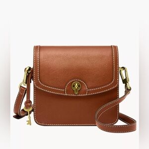 NWOT Fossil Ainsley Small Flap Crossbody